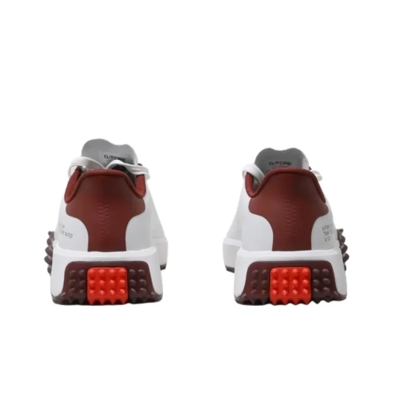 GFORE Anti Slip Wear Resistant Low Top Golf Shoes Men's White-4