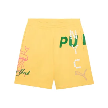 PUMA BrightEssentials Casual Shorts Men's Yellow