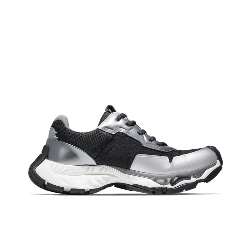 SALAXI Cushioning Abrasion Resistant Breathable Low Top Chunky Sneakers Unisex-1