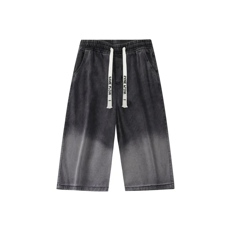 SAME FLOW Denim Shorts Unisex-1