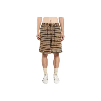SONG FOR THE MUTE Casual Shorts Men's Brown