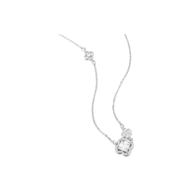 Clect Synthetic Cubic Zirconia Necklaces Women's-2