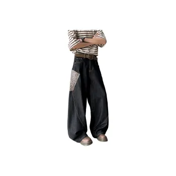 FA2LO Jeans Unisex Black
