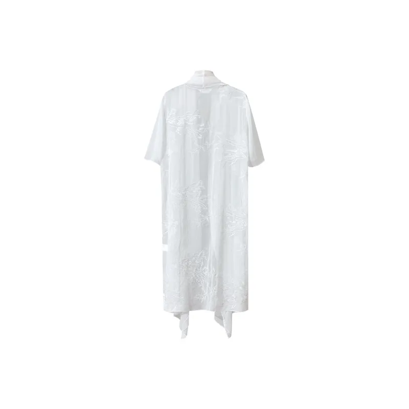 AMII Chiffon Shirts Women's Ecru-1