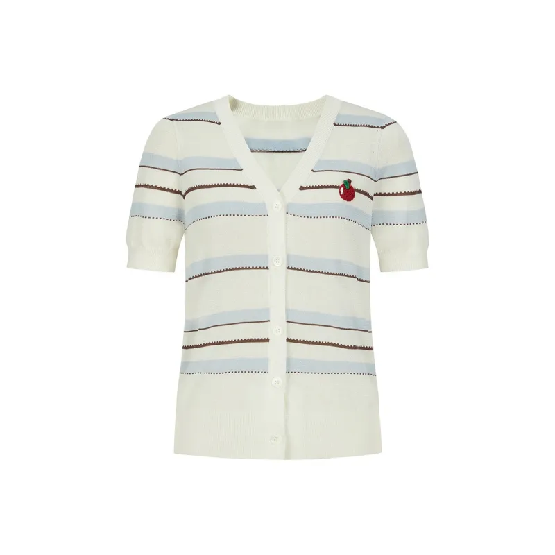 JZ. ANNAKRO Knitwear Women's Stripes Blue-0