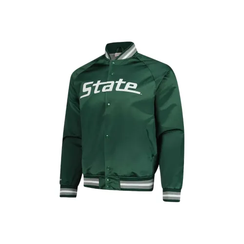 Mitchell & Ness Baseball Jacket Men's Green