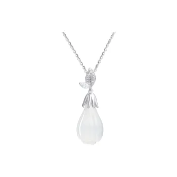 CHOW TAI SENG Chalcedony Necklaces Women's