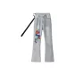 Smoke Gray Ribbon-Patrick Star Multicolor Letter