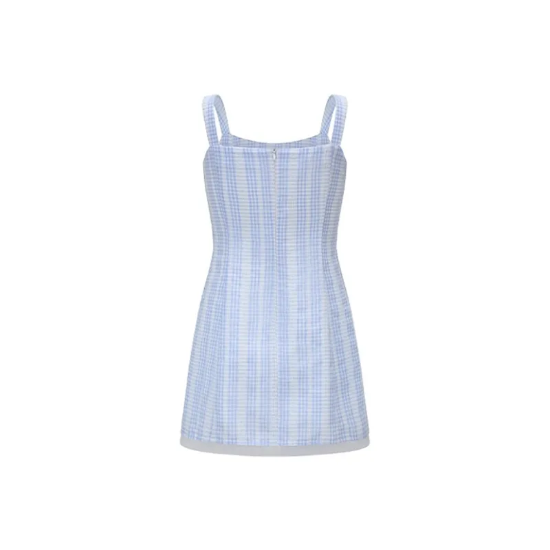 KYKW Slip Dresses Women's Blue-1