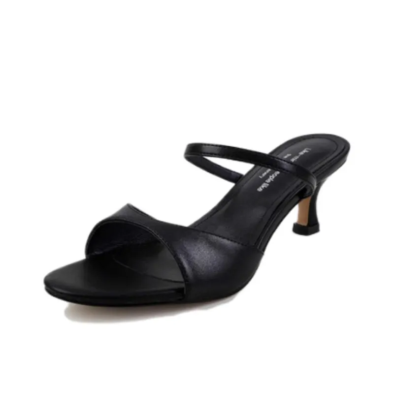 Schilling Rubber Sole Stitching Abrasion Resistant Slide Slippers Women's-4
