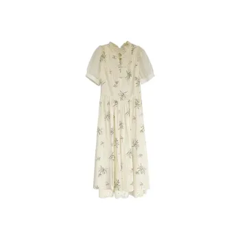 Zukizuki Short Sleeved Dress Women's