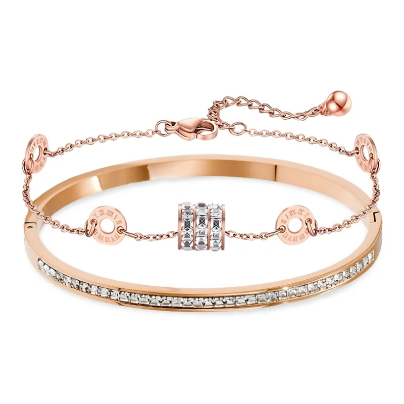 GUDS GAVE Zircon Bracelets Women's-0
