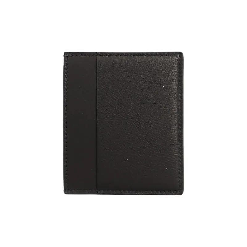 RICK OWENS/RO Leather Card Holder Card Holder Men's Black-2