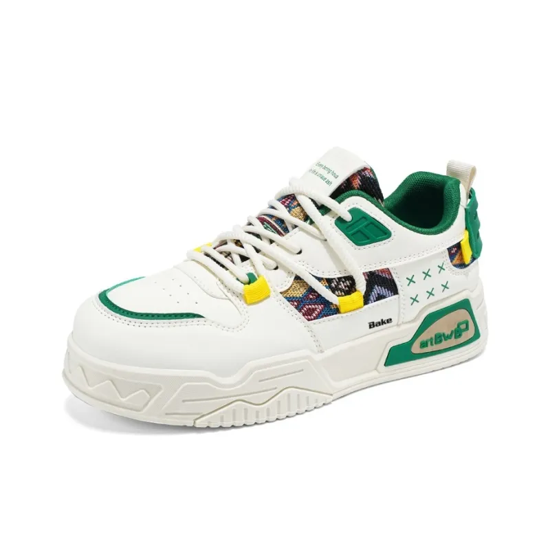 BAKE Slip Resistant Shock Absorbers Low Top Skateboard Shoes Men's-6