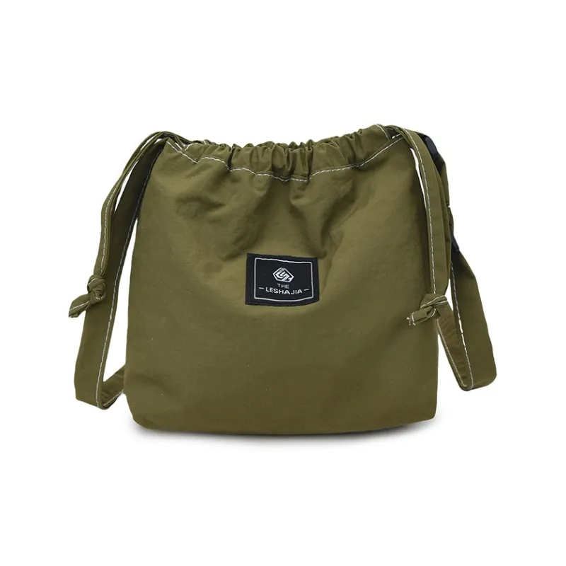 Travel Washed Cloth Crossbody Bag Unisex Multicolor-35