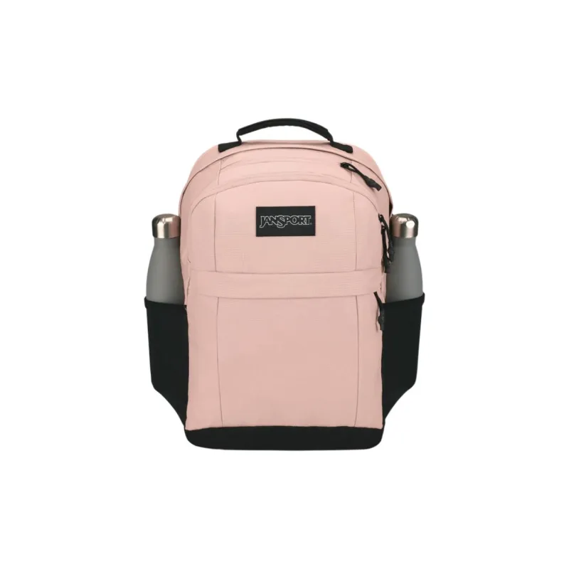 JanSport Nylon Backpack Unisex Pink-3