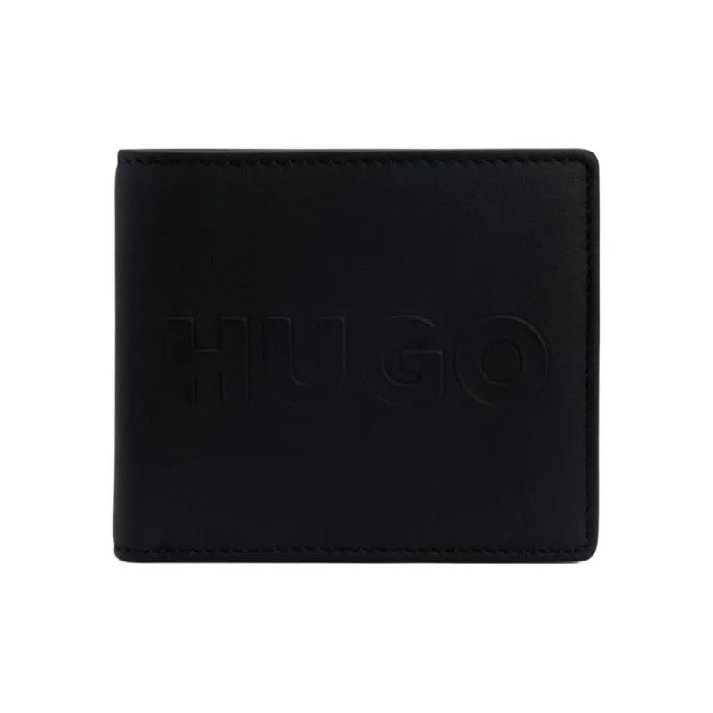 HUGO BOSS Sheepskin Wallet Men's Black-0