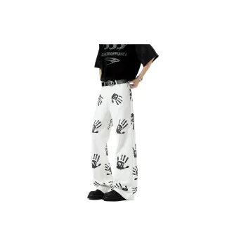 WOHOO Jeans Unisex White