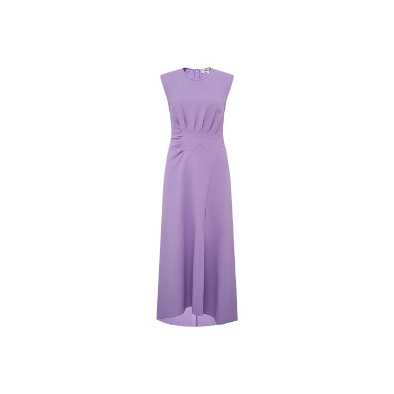 Diane Von Furstenberg FW25 Sleeveless Dress Women's Lilac Purple-0