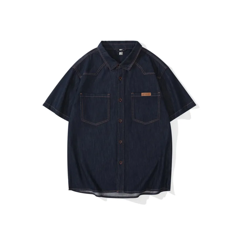 EPTISON Shirts Unisex Blue-0