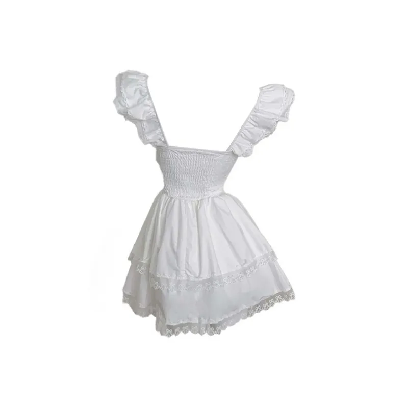 GUOZHEN Short Sleeved Dress Women's-1