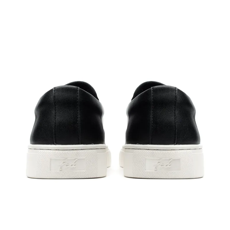 FED Loafers Men Black-5