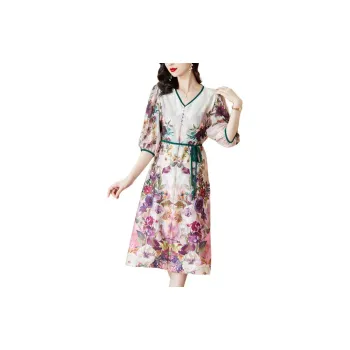 The Temptation Of The Muse Short Sleeved Dress Women's