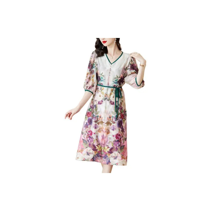 The Temptation Of The Muse Short Sleeved Dress Women's-0