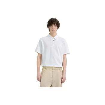 WILD LEADER Polo Shirts Men Minimalist White[TW5118295]