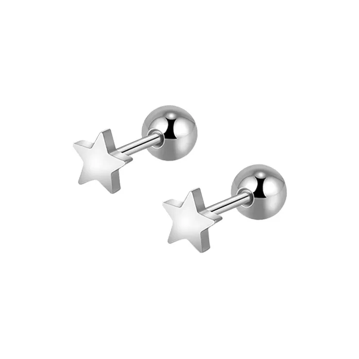 Daisy Dream Steel Stud Earrings Unisex-0