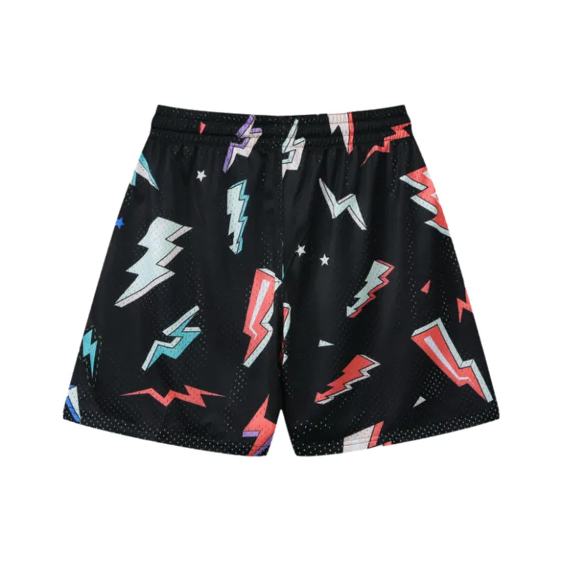 KPADB Loose Fit Lace Up Training Sports Running Pants Basketball Shorts Unisex-3