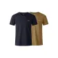 Navy Blue+Khaki