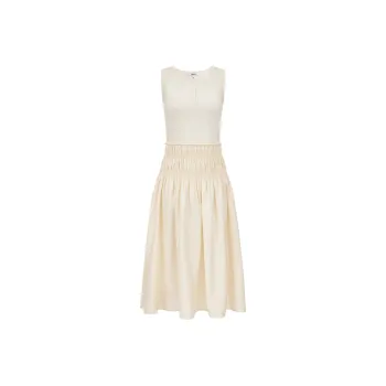 ONLY Sleeveless Dresses Women's A01 Antique White