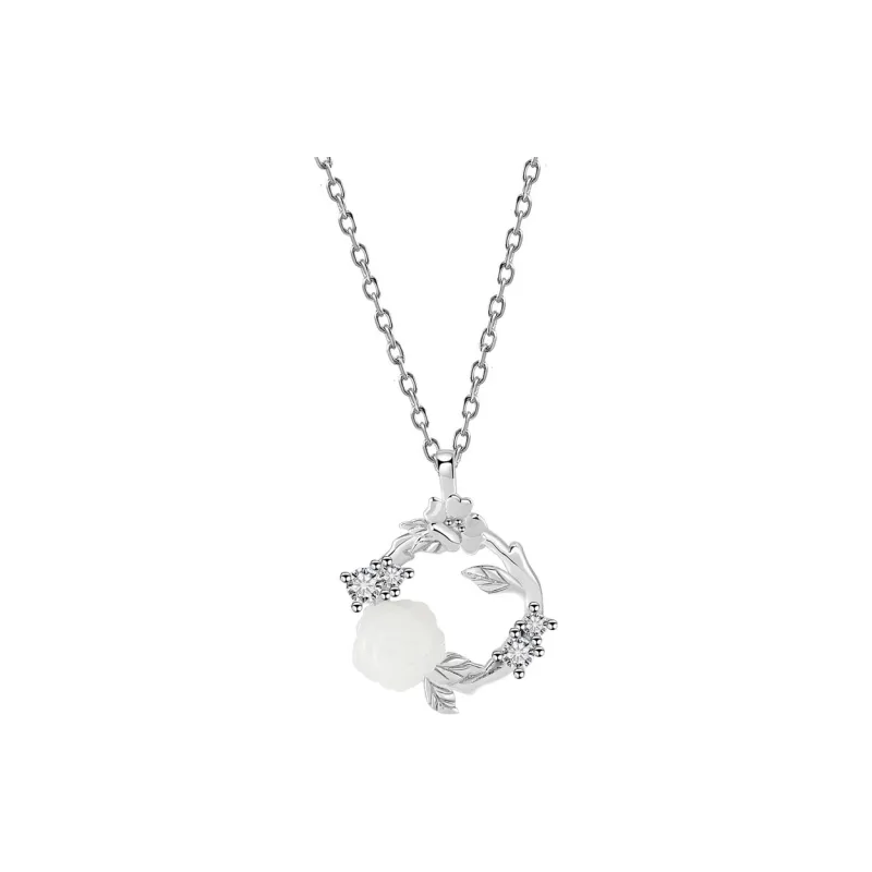 Treasure Love S925 Silver Necklaces Women's-0