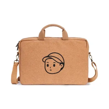 Finerworld Cork Handbag Unisex Cow Leather Paper