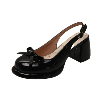 NTOZE Chunky Heel High Heels Women's