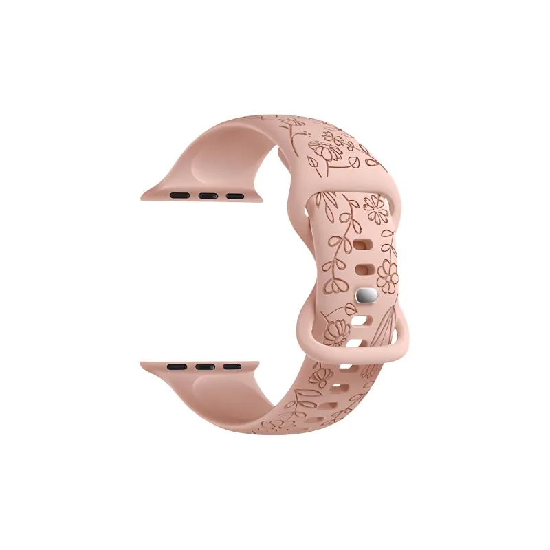KVZUVUU IwatchS10/s9/8/7/6/Ultra Apple Compatibility Watch Band 195mm Silicone Material-14
