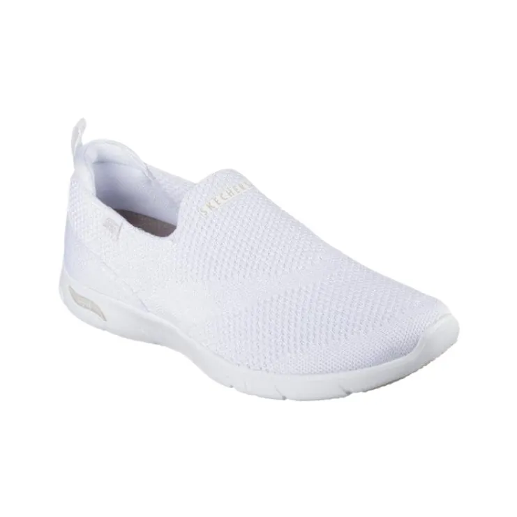 Skechers ARCH FIT REFINE Low Top Casual Shoes Women's White-2