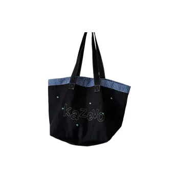 Travel Denim Tote Bag, Shopping Bag, Shoulder Bag Unisex Denim Blue