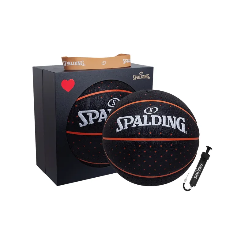 SPALDING Trend Series Basketball Theme Limited Edition Black Size 7 Glow in The Dark Competition Unisex-1