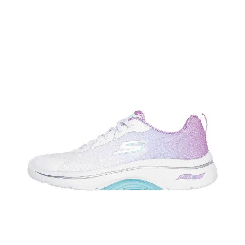 Skechers GO Walk Arch Fit 2.0 Low Top Casual Shoes Women's Purple-0