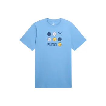 PUMA GRAPHICS BBall T Shirt Men's Light Blue