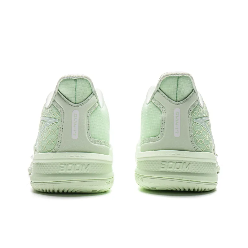 LiNing Assassin's Creed II Shock Absorbers Slip Resistant Breathable Low Top Basketball Shoes Men's Green-5