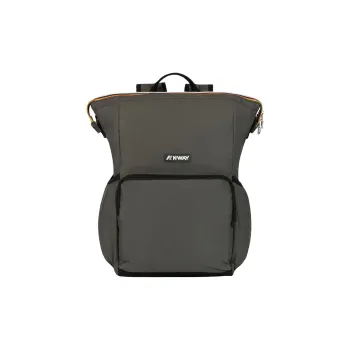 K WAY Ripstop Fabric Backpack Unisex Army Green