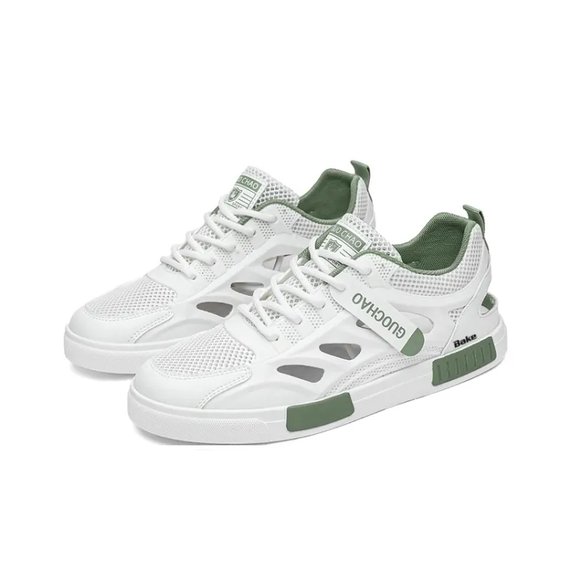 BAKE Slip Resistant And Breathable Low Top Skateboard Shoes Men's-7