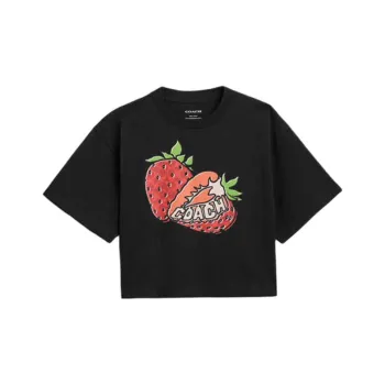 COACH T Shirts Women's Black