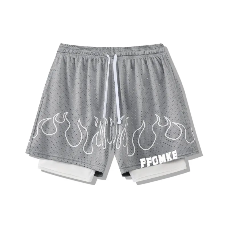 FFOMKE Sports Shorts Unisex-2