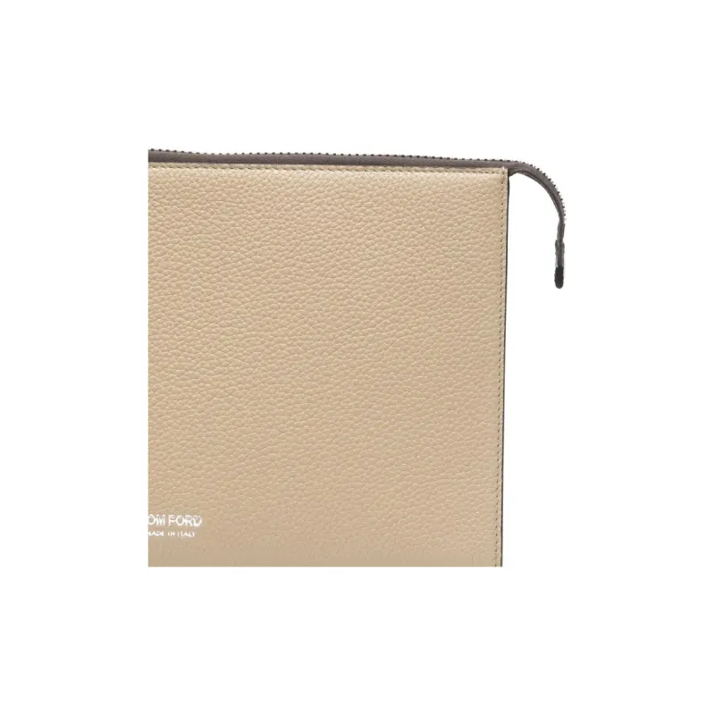 TOM FORD Logo stamp Clutch Bag-2