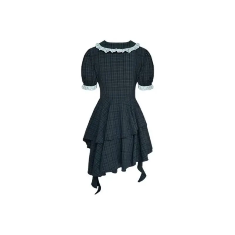 Mu Xiao Xin Short Sleeved Dress Women's-1