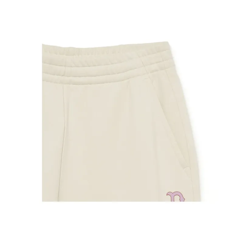 MLB VARSITY BOSTON RED SOX Casual Pants Women's White-3